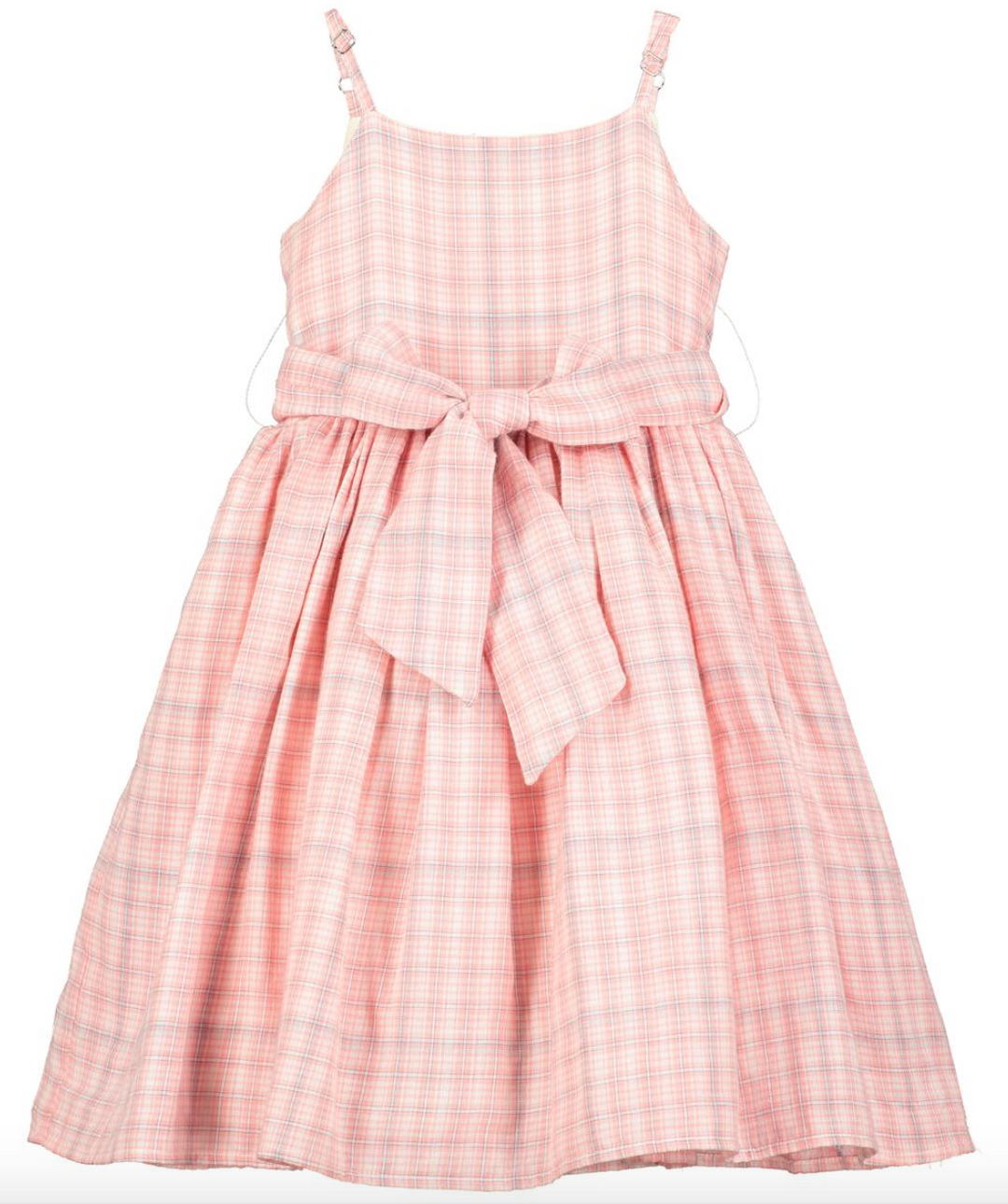 Jennie Dress | Coral Check