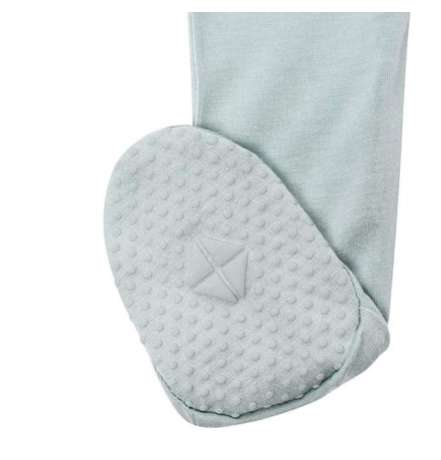 Kyte Zippered Footie | Sage
