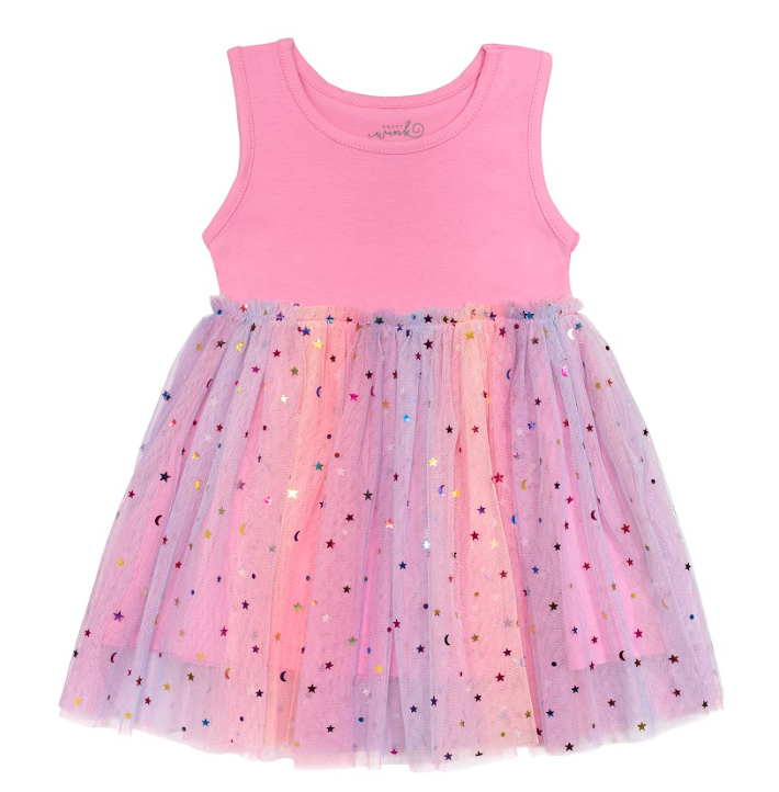 Magical Sleeveless Dress | Pink