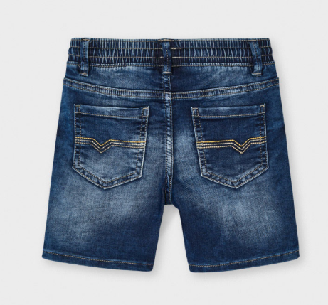 Soft Denim Jogger Shorts | 3227
