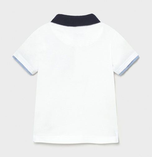 Short Sleeved Polo | White | 1103