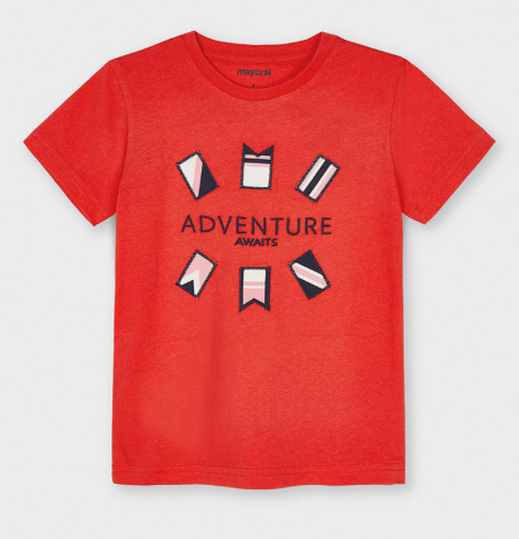 Adventure Awaits Short Sleeved T-Shirt | 3047