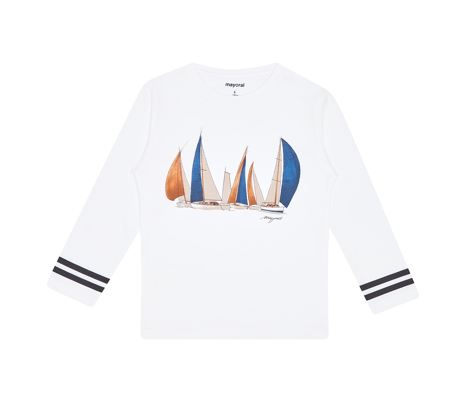 Long Sleeved Boat T-Shirt | 3053