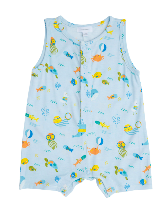 Sea Creatures Shortie Romper