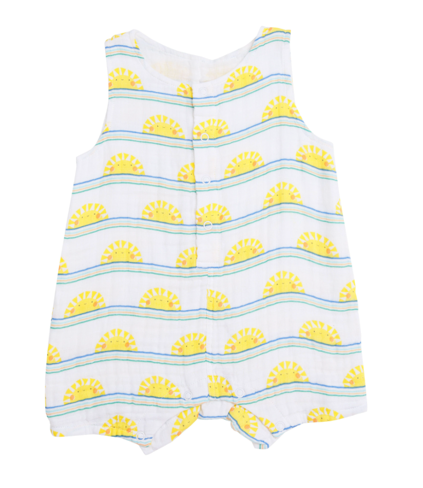 Sun Stripe Shortie Romper