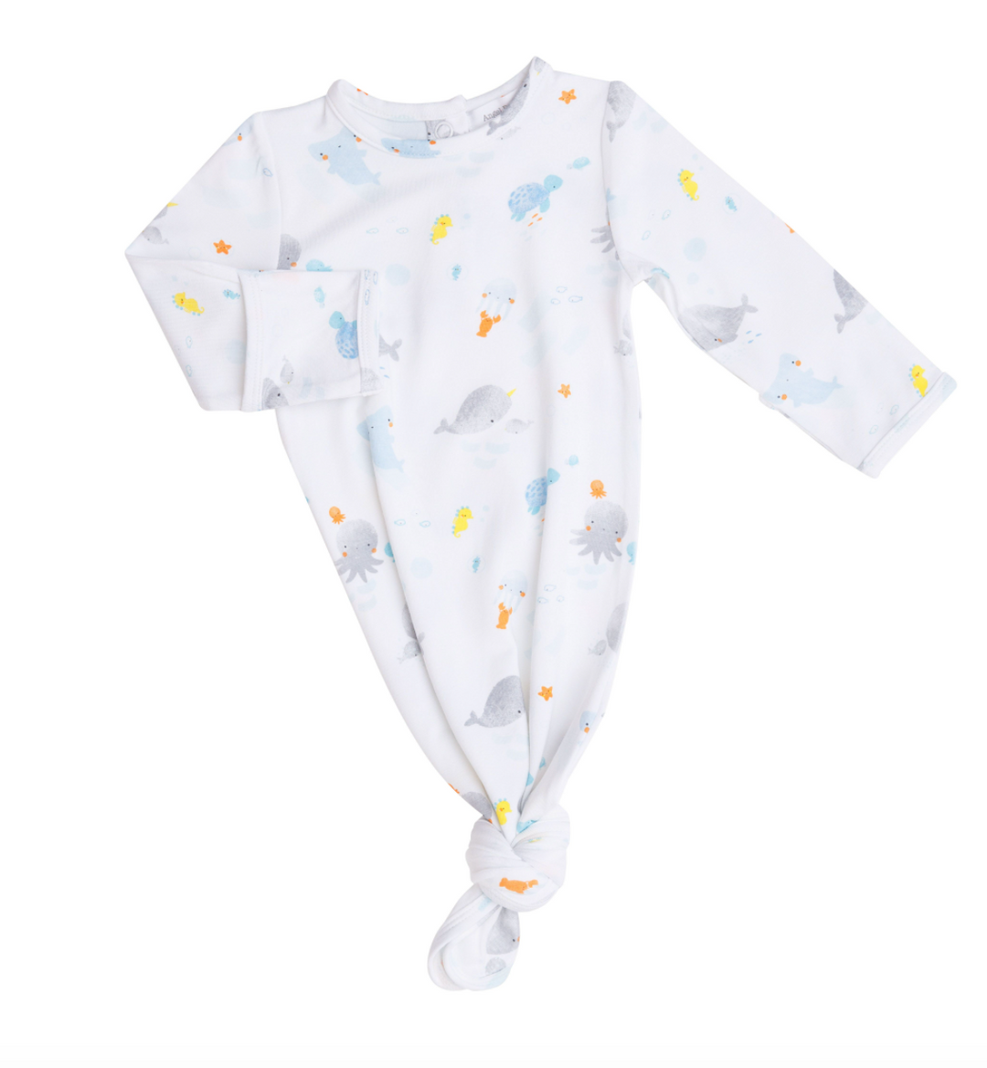 Baby Shark Knotted Gown