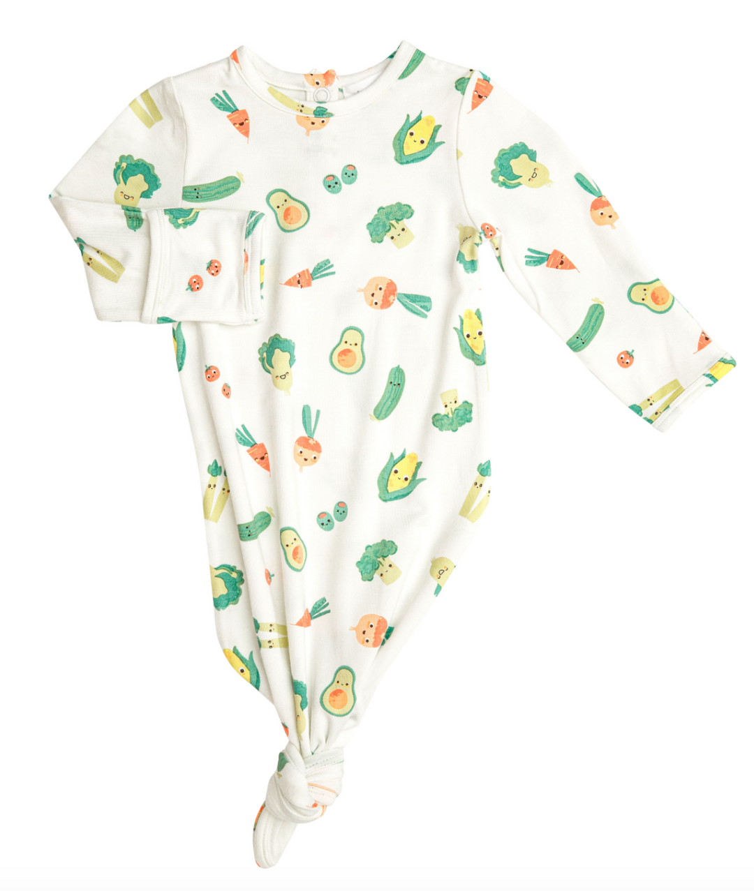 Healthy Greens Knotted Gown