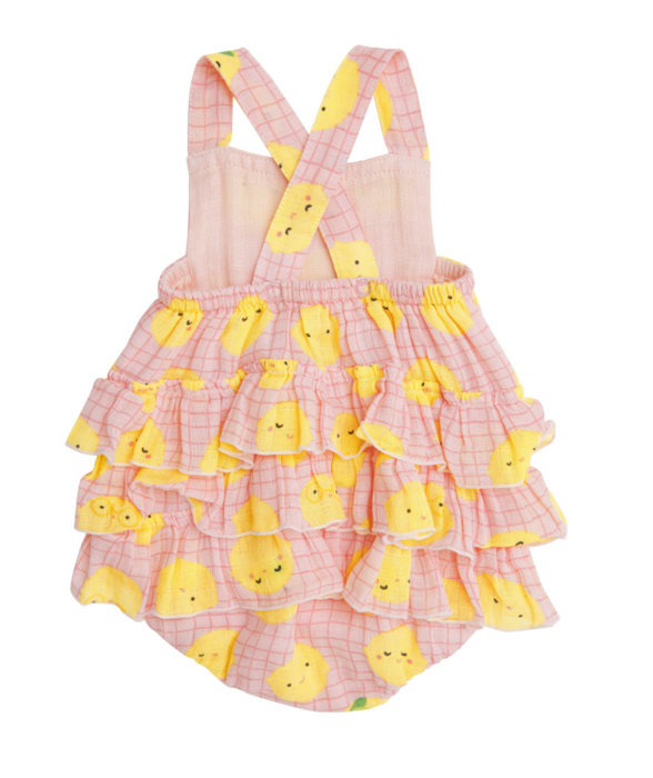 Lemons Ruffle Sunsuit