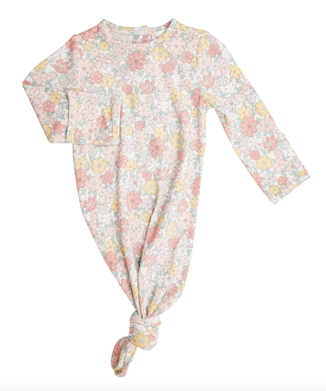 Sweet Ditsy Knotted Gown