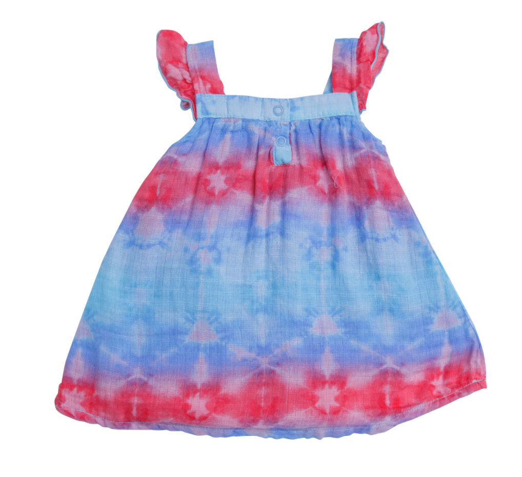 Shibori Sundress and Bloomer Set