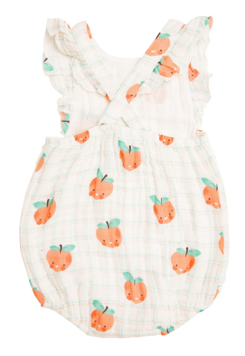 Plaid Peaches Sunsuit