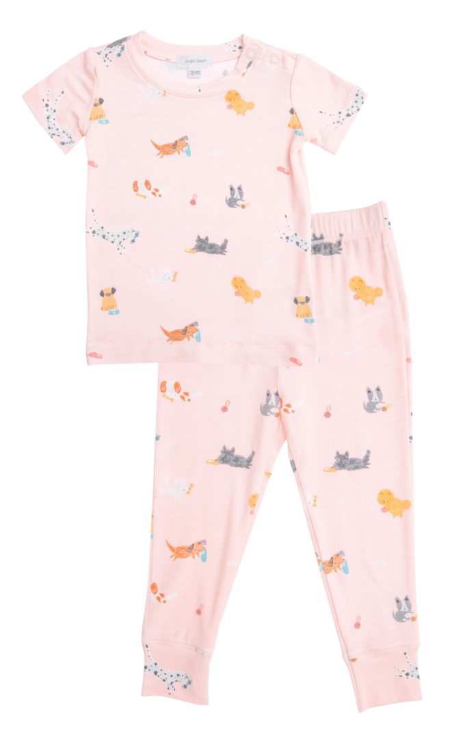 Pink Puppy Play Lounge Wear Set