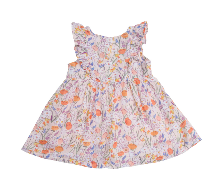 Springtime Floral Sundress and Bloomer Set