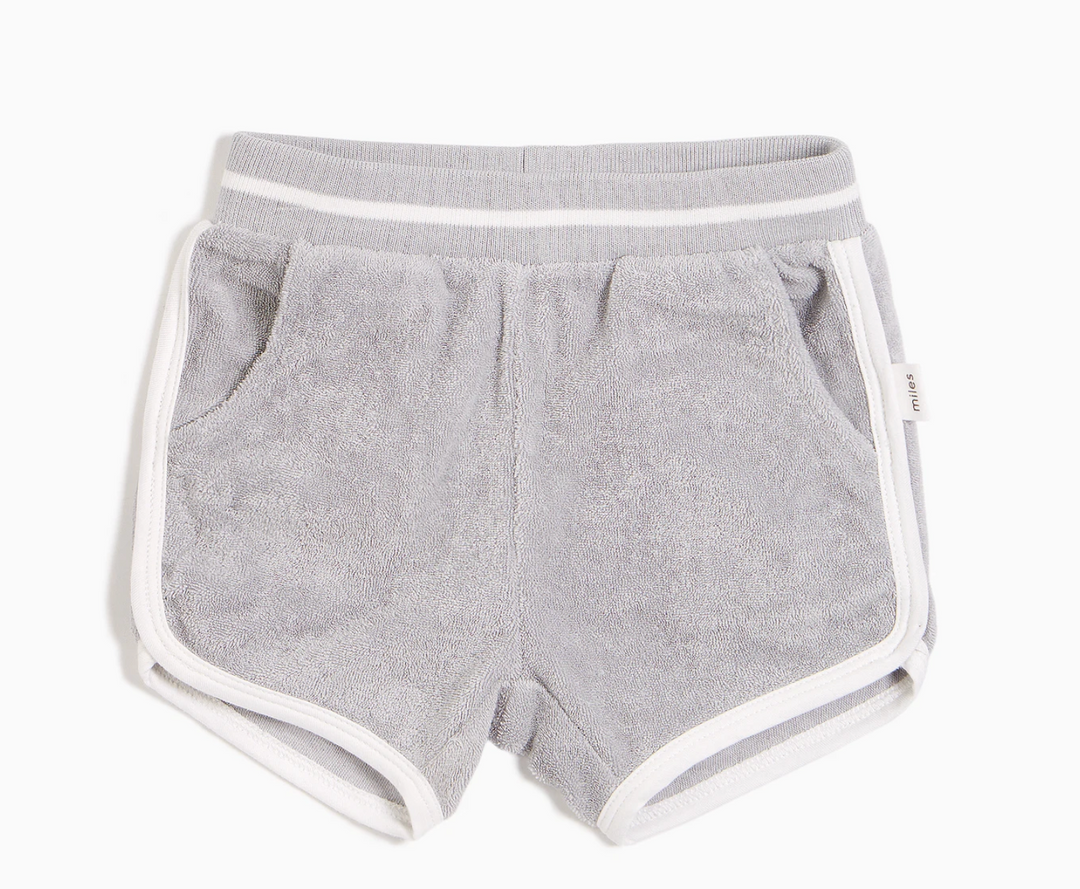 Light Grey Terry Shorts