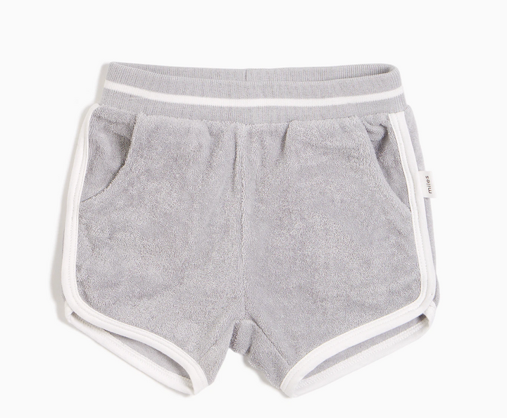 Light Grey Terry Shorts