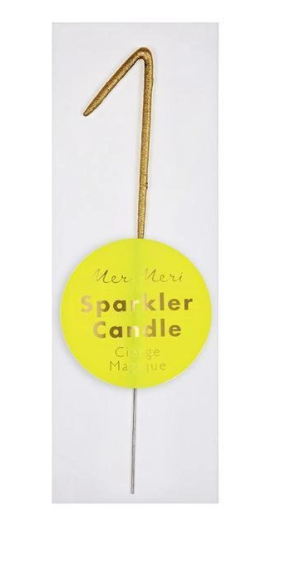 Mini Number Sparkler