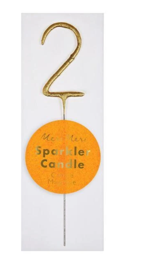 Mini Number Sparkler