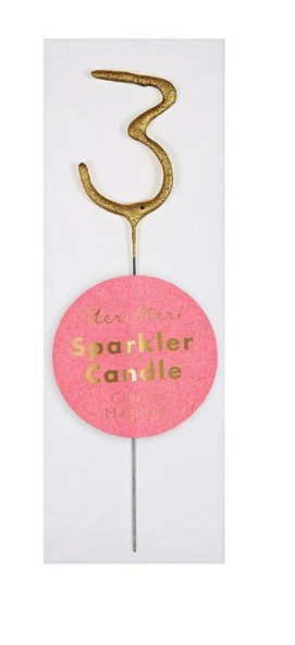 Mini Number Sparkler