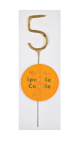 Mini Number Sparkler