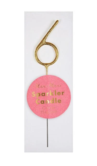 Mini Number Sparkler