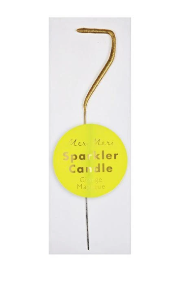 Mini Number Sparkler