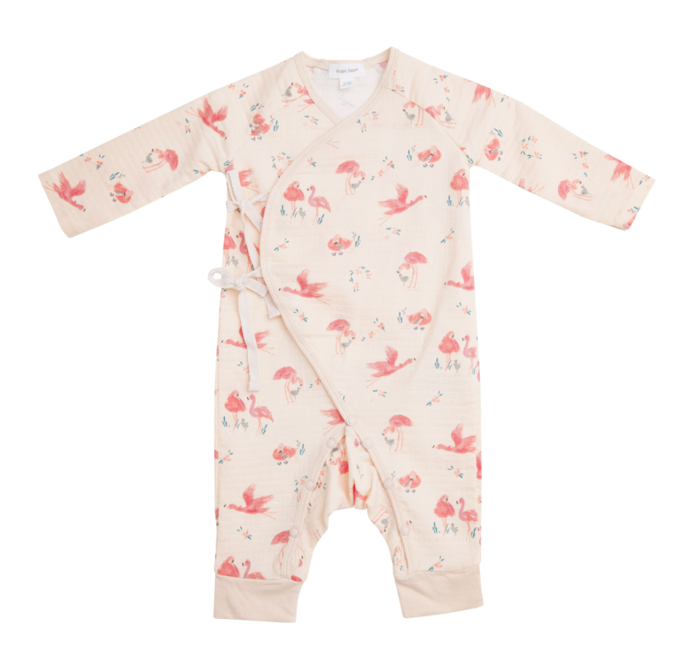 Flamingo Wrap Coverall