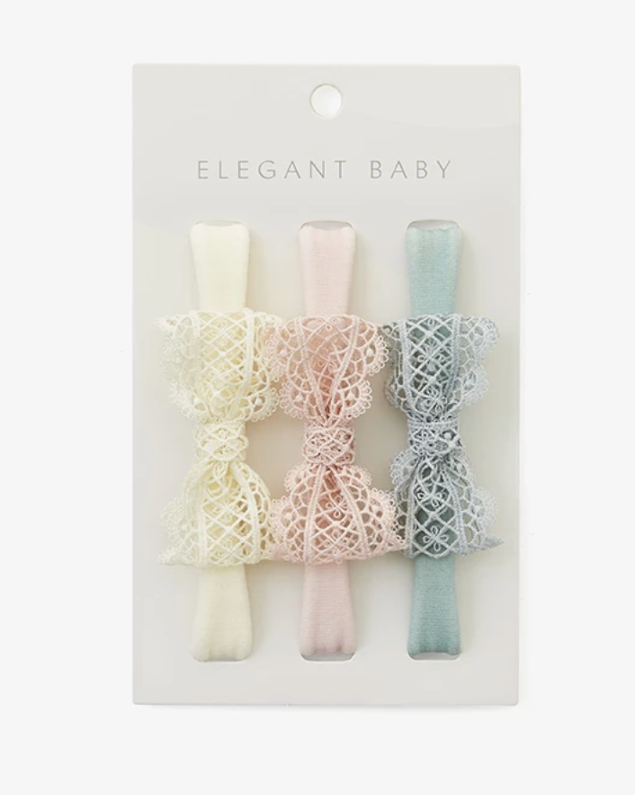 Lacey Bows | 3 Pack