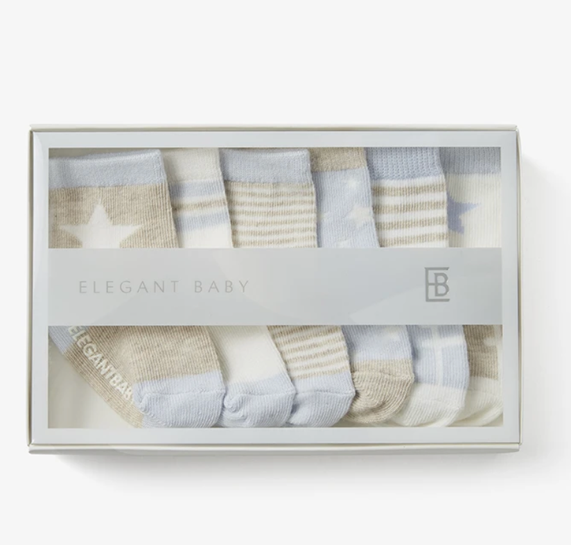 Baby Blues Socks | 6 Pack