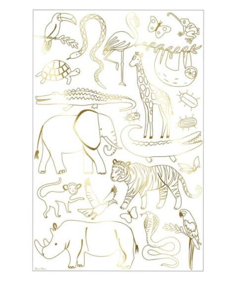 Jungle Coloring Poster
