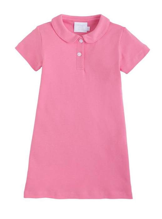 Little Polo Dress | Hot Pink