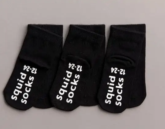 Squid Socks | Coal Collection