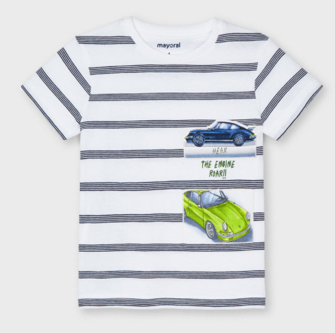 Striped Car T-Shirt | 3029