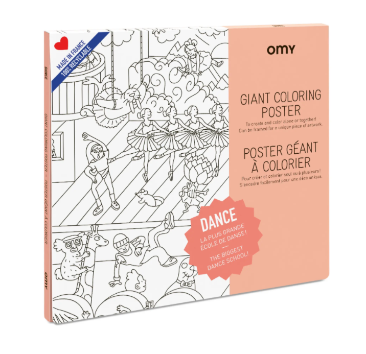 Giant Coloring Poster | Dance