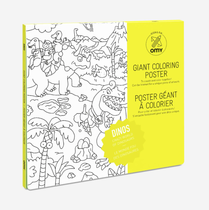 Giant Coloring Poster | Dino