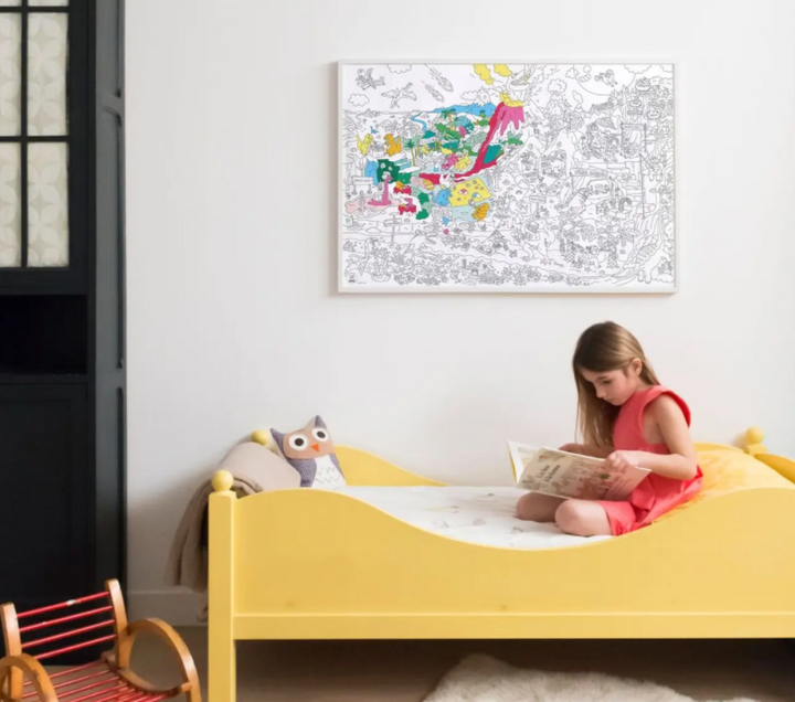 Giant Coloring Poster | Dino