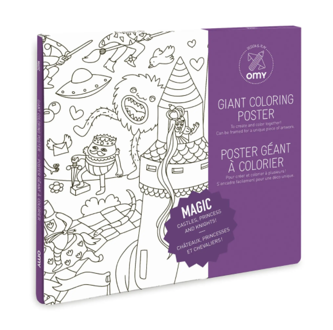 Giant Coloring Poster | Magic