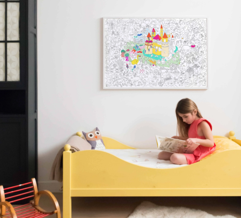 Giant Coloring Poster | Magic