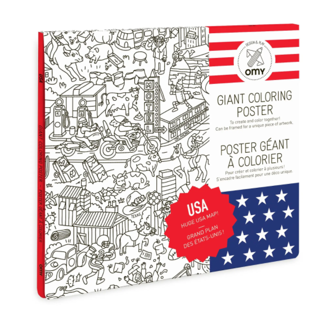 Giant Coloring Poster | USA