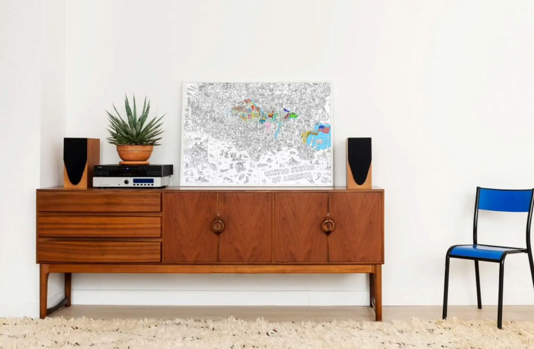 Giant Coloring Poster | USA