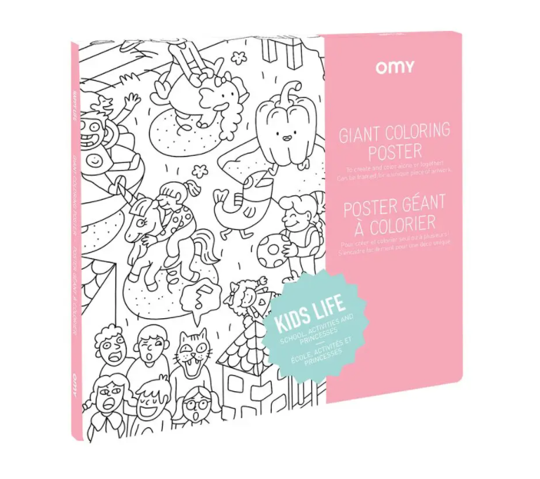 Giant Coloring Poster | Kid's Life