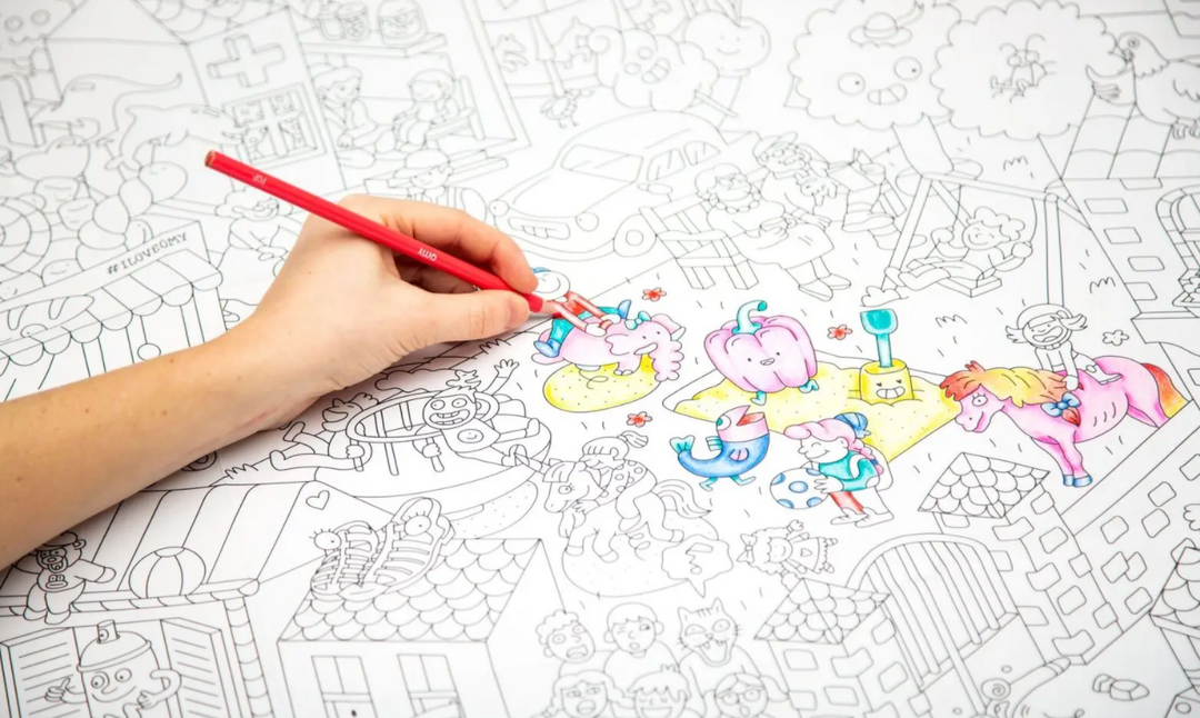Giant Coloring Poster | Kid's Life