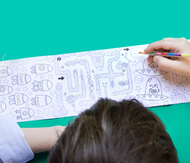 Pocket Coloring Set | City