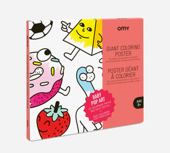 Giant Coloring Poster | Baby Pop