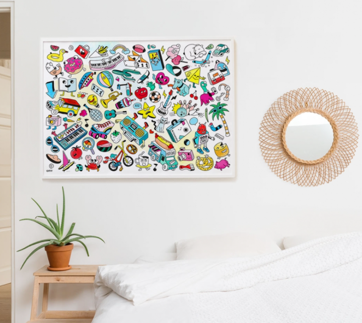 Giant Coloring Poster | Baby Pop