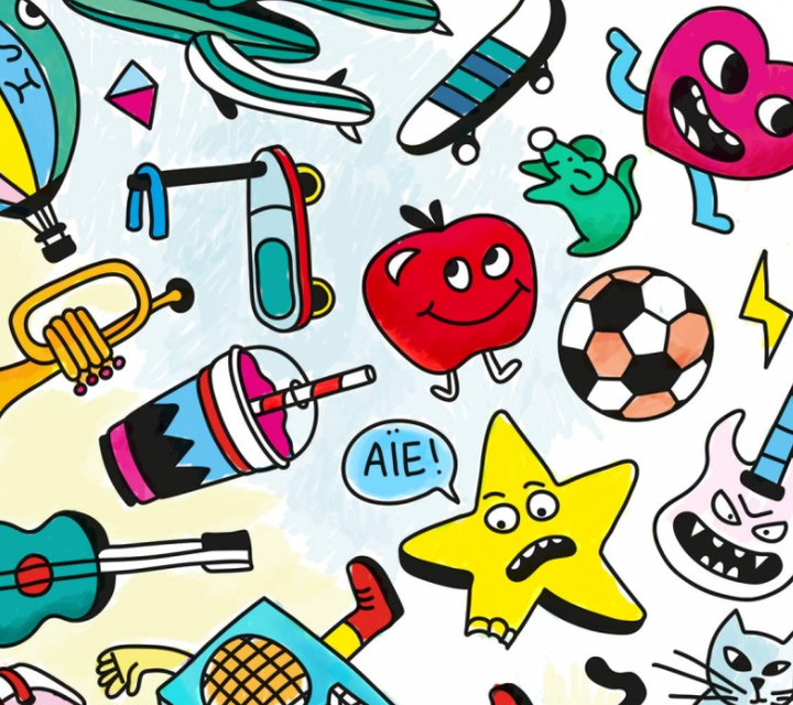 Giant Coloring Poster | Baby Pop