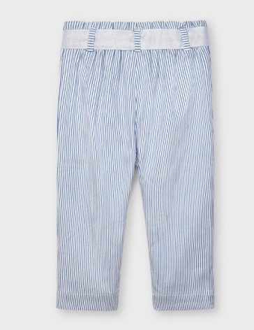 Blue and White Striped Pants | 3549