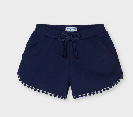 Chenille Shorts | Navy 607