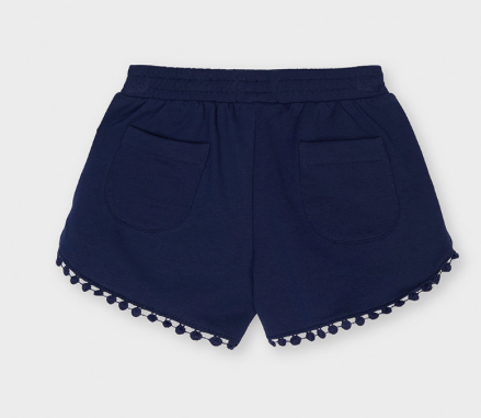 Chenille Shorts | Navy 607