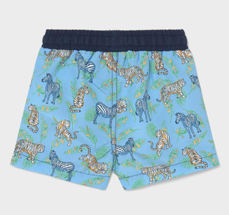 Blue Safari Bathing Suit and Hat | 1666