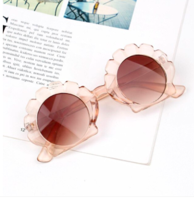 Seashell Kids Sunglasses | Champagne